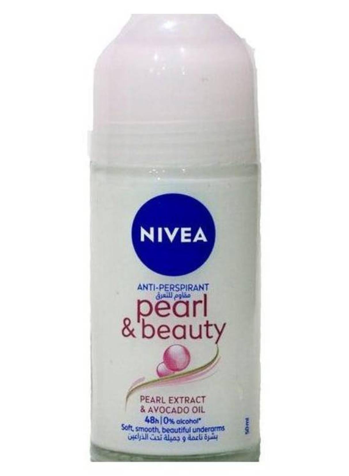 NIVEA Pearl & Beauty Anti-Perspirant Roll-On 50 ml NIVEA Pearl & Beauty Anti-Perspirant Roll-On 50 ml