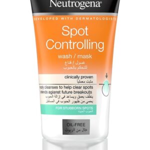 Neutrogena Spot Controlling 2-in-1 Wash & Mask – 150 ml