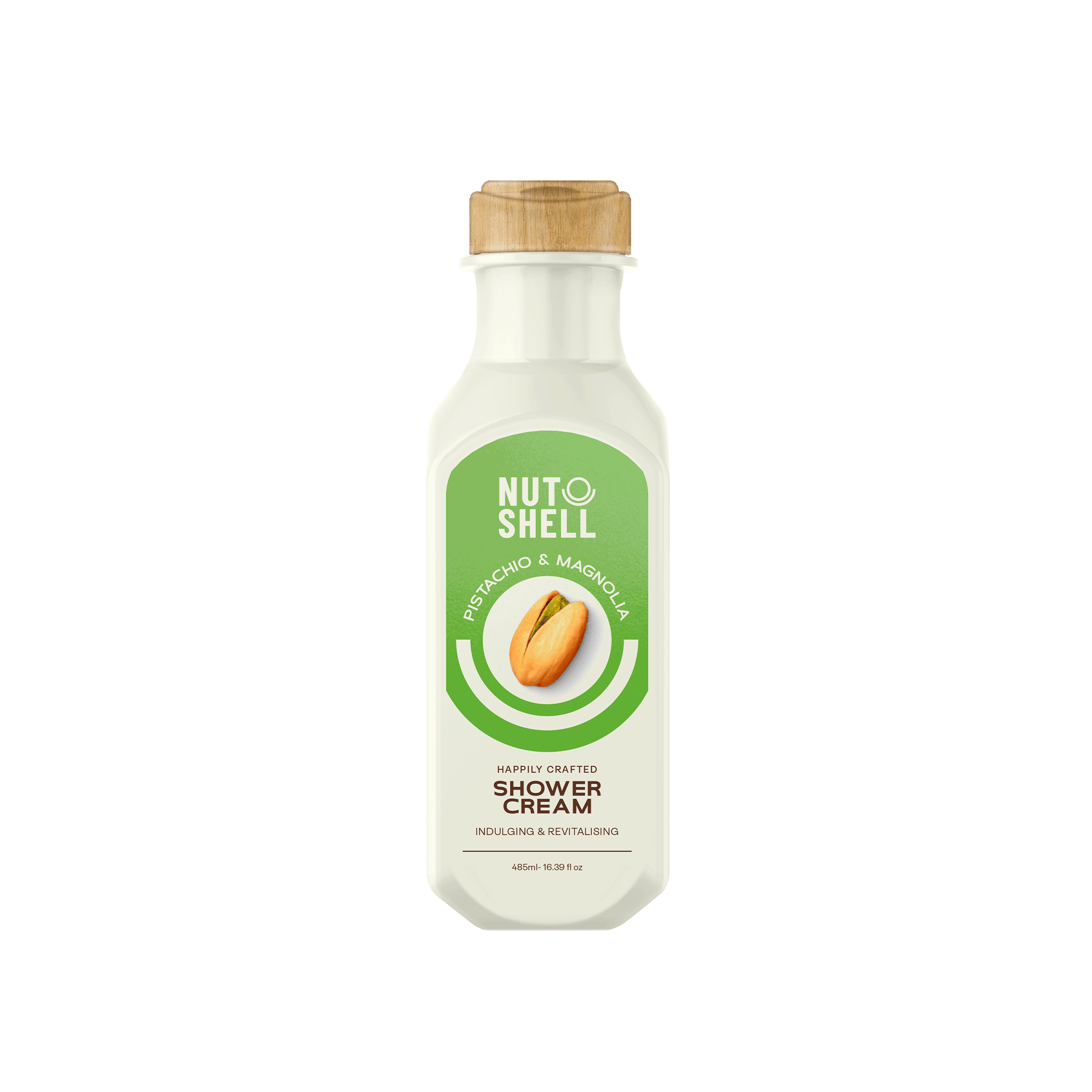 Nutshell Pistachio & Magnolia - Shower Cream Nutshell Pistachio & Magnolia - Shower Cream – full product packshot