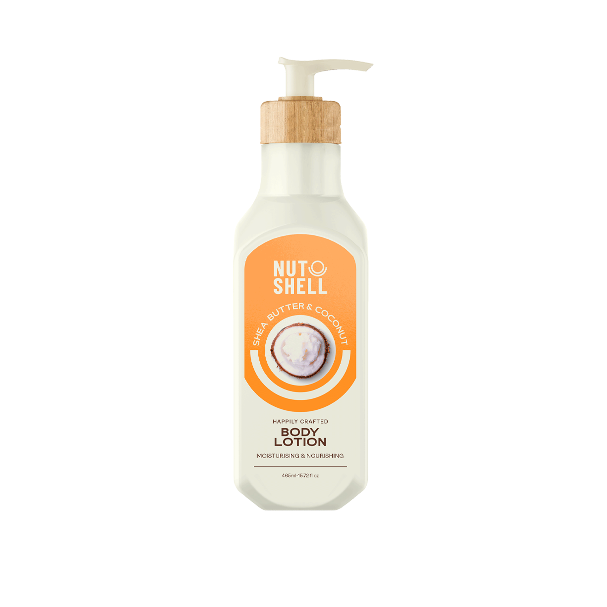 Nutshell Shea Butter & Coconut - Body Lotion Nutshell Shea Butter & Coconut - Body Lotion – full product packshot