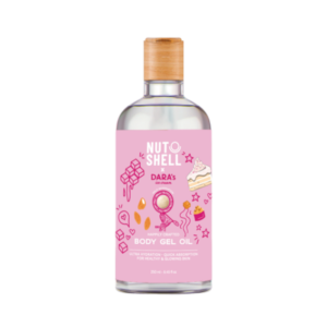 Nutshell x Dara's - Body Gel Oil – full product packshot
