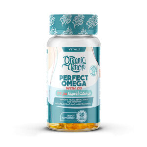 Organic Nation Perfect Omega with D3 30 Softgels