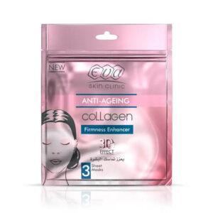 Eva Skin Clinic Collagen Sheet Mask – 3 Sheets (42 ml)